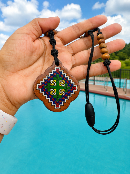 Yota Coptic Cross Necklace