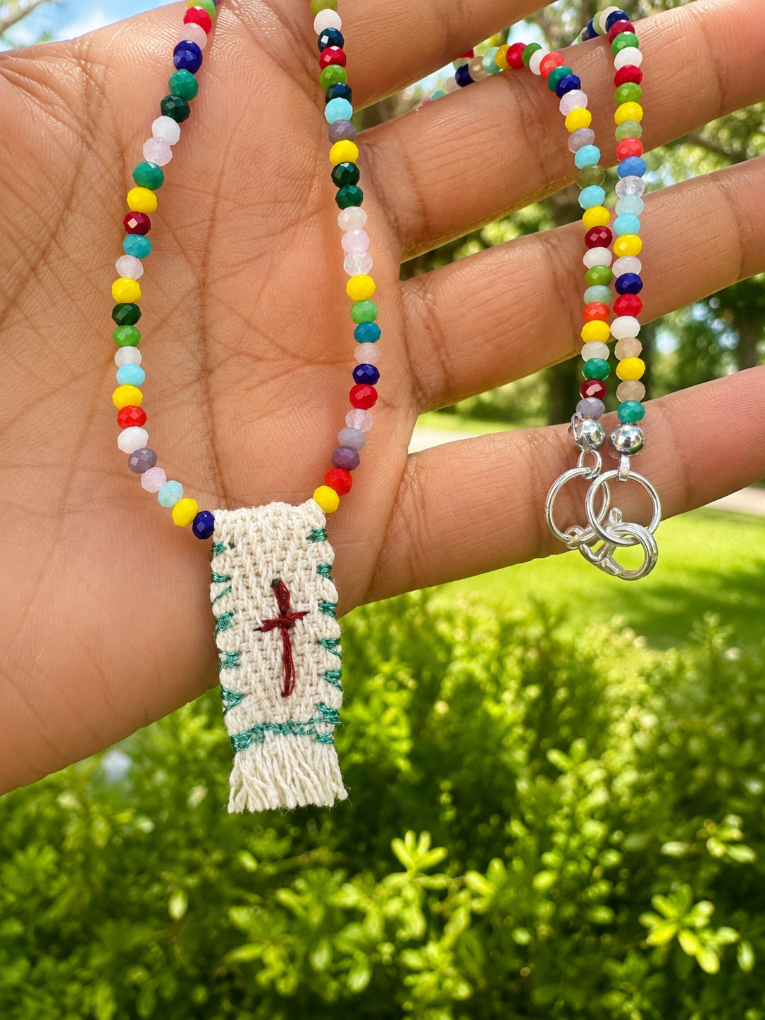 Faith Woven in Every Thread Necklace