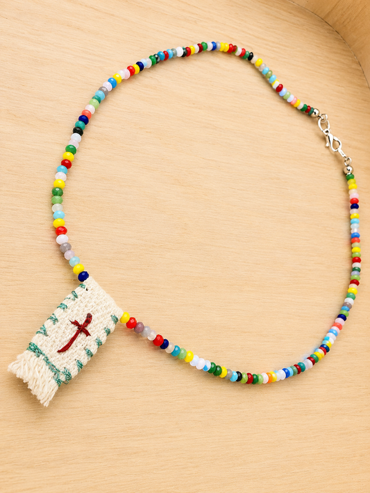 Faith Woven in Every Thread Necklace
