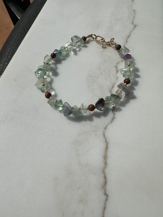 Fluorite bracelet