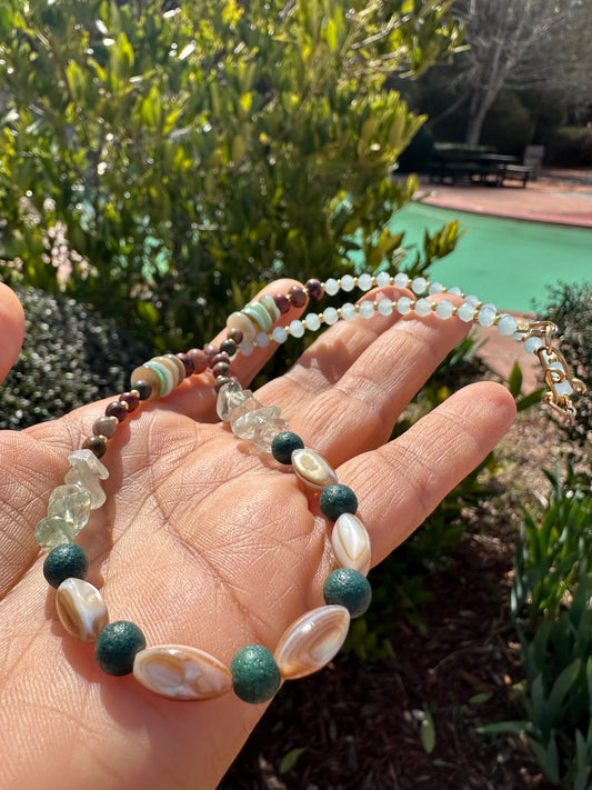 Earth Harmony Multi-stone Necklace