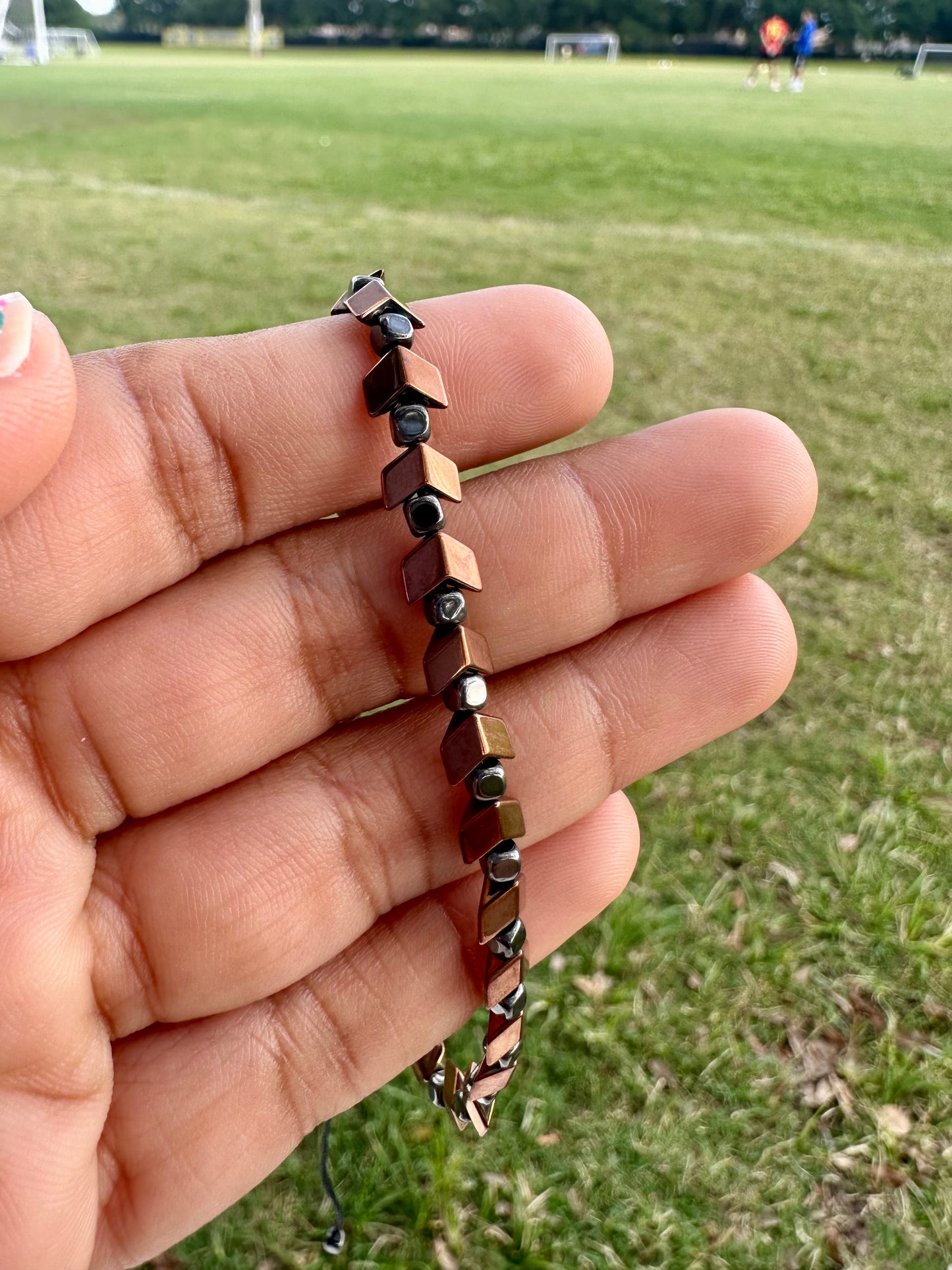 Hematite Arrow Bracelet