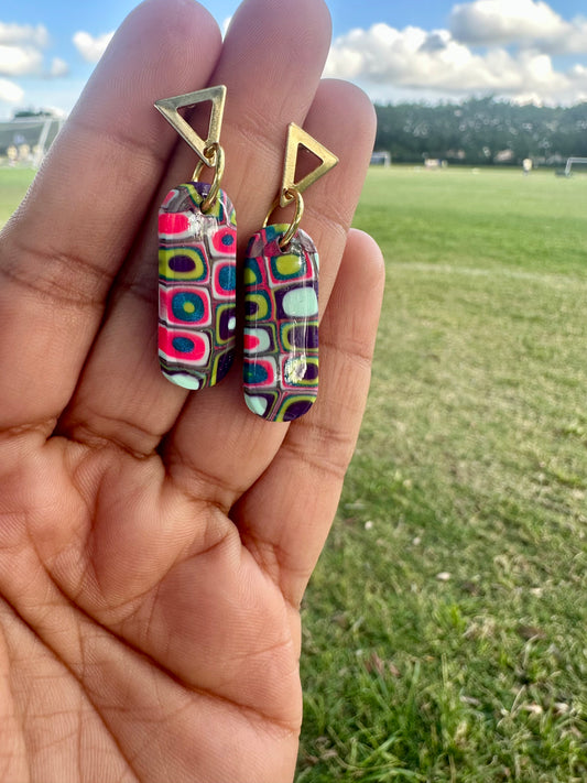 Candy Tiles earrings