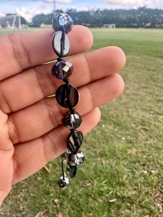 Midnight Silver Glow Bracelet