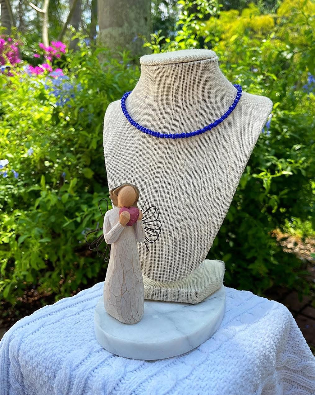 Royal Blue Serenity choker