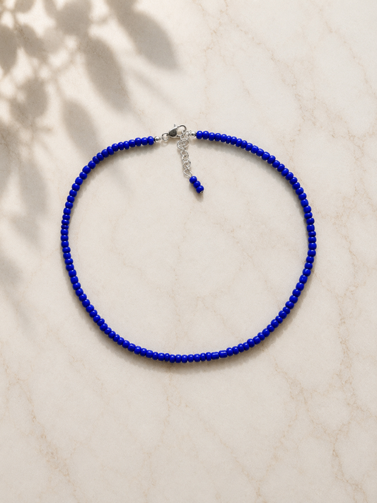 Royal Blue Serenity choker