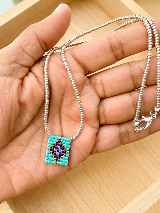 Turquoise Dream Bead Necklace