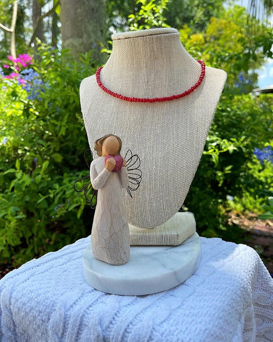 Cherry Blossom Red Choker