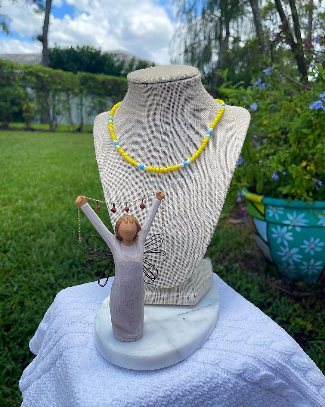 Blue Sky & Sunshine choker