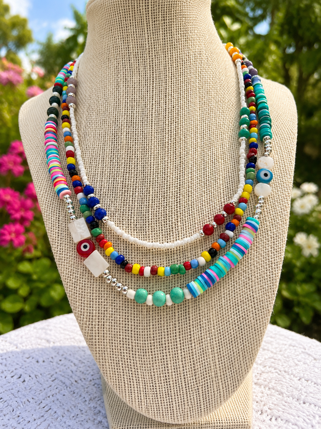 Joyful Spirit Beaded Necklace