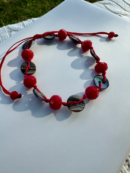 Red crystal’s bracelets