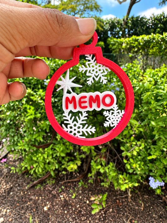 🎄 Personalized Christmas Ornament – Made Just for You! ❄️