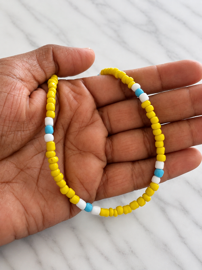 Blue Sky & Sunshine choker