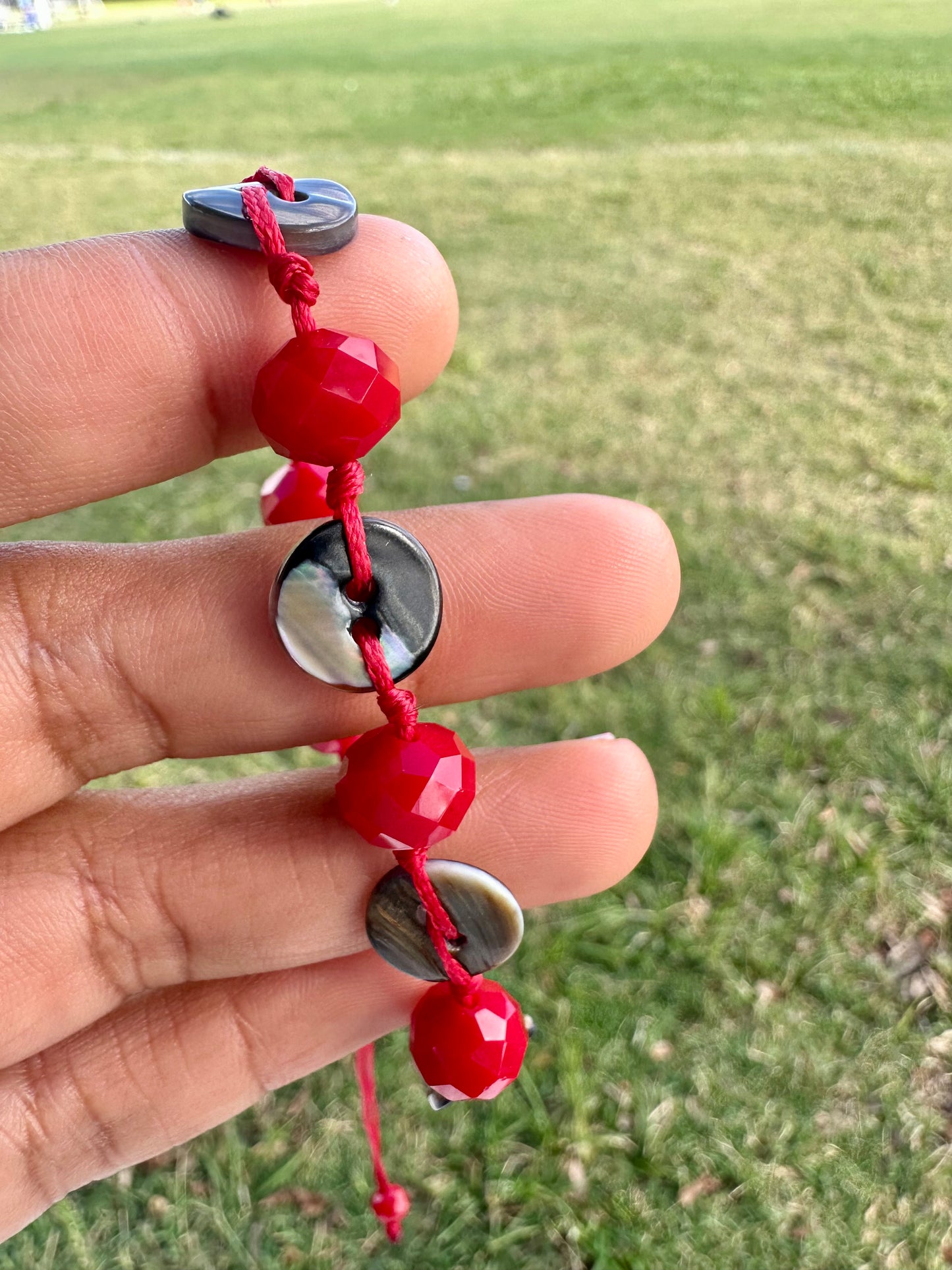 Red crystal’s bracelets
