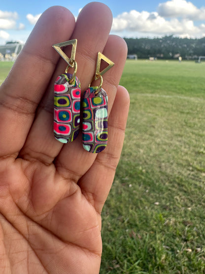 Candy Tiles earrings
