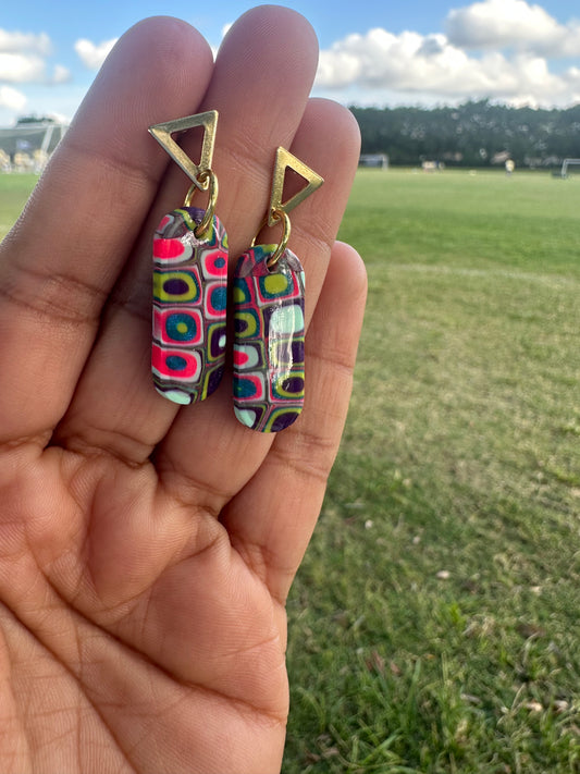 Candy Tiles earrings