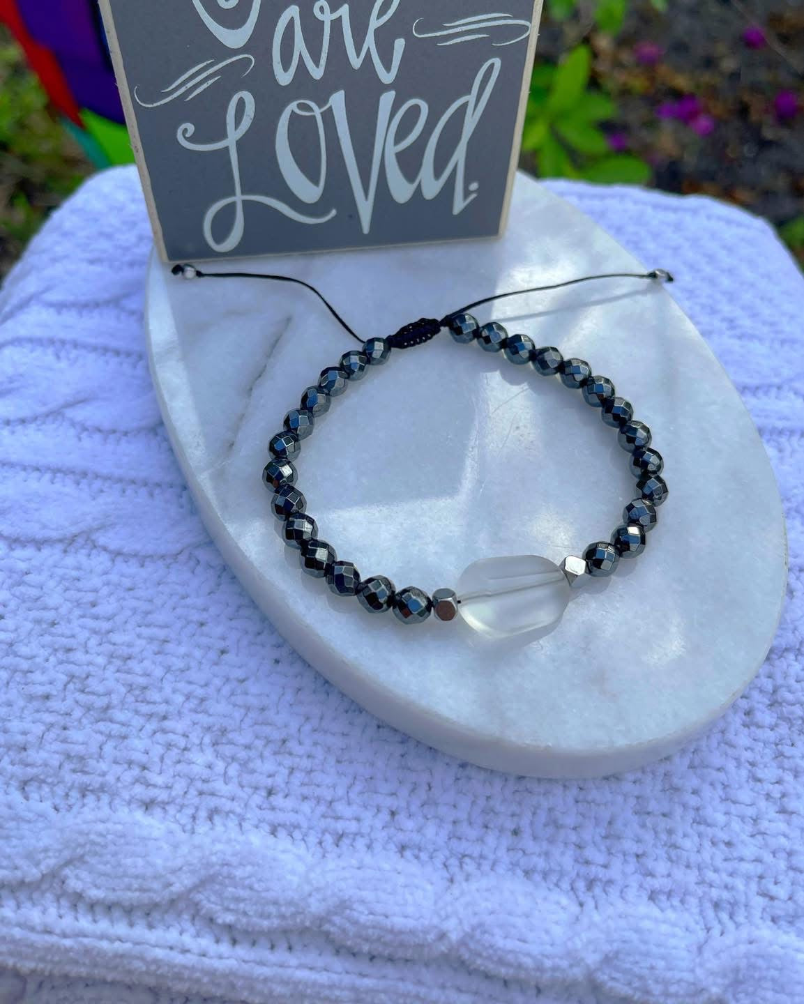 Midnight Hematite Energy Bracelet