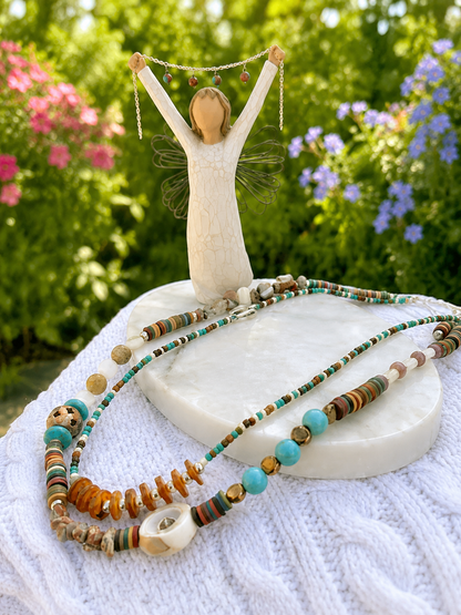Coastal Boho Layered Necklace