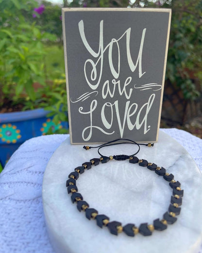 Midnight Arrow Hematite Bracelet