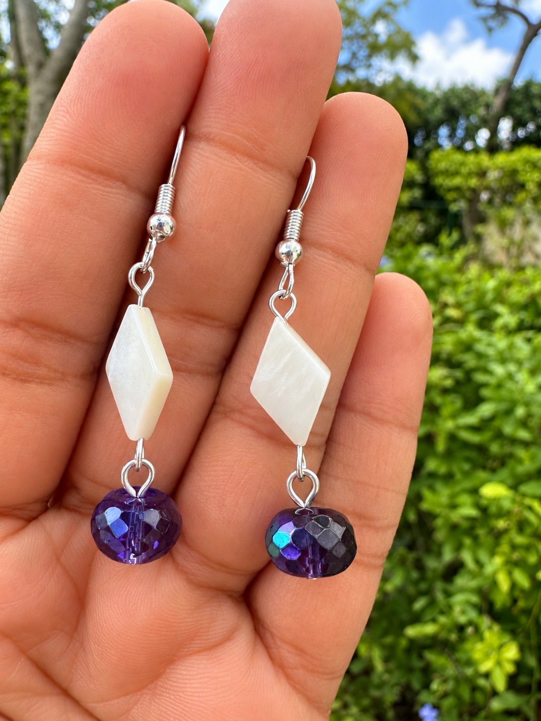 Mystic Pearl Drop Earrings