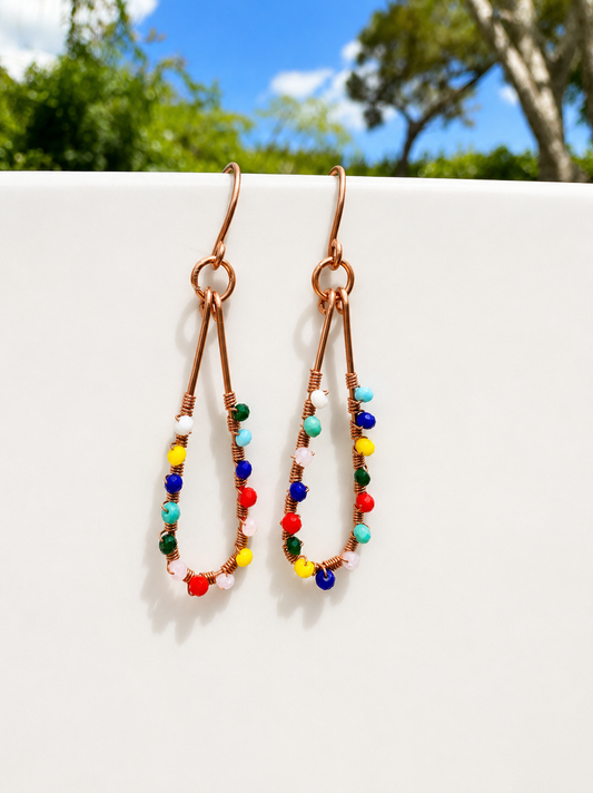 Joyful Teardrop Earrings