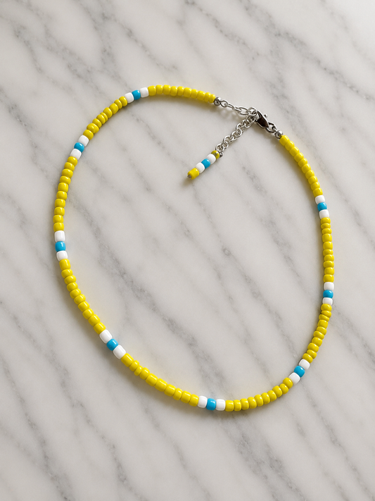 Blue Sky & Sunshine choker