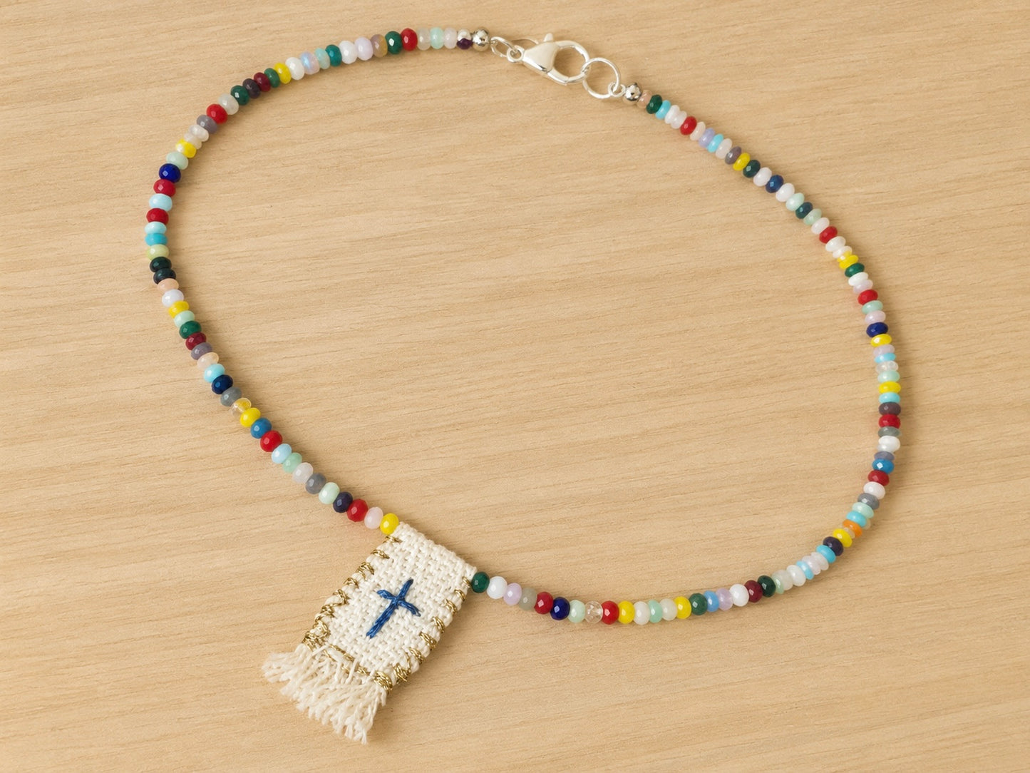 Faith Woven in Every Thread Necklace