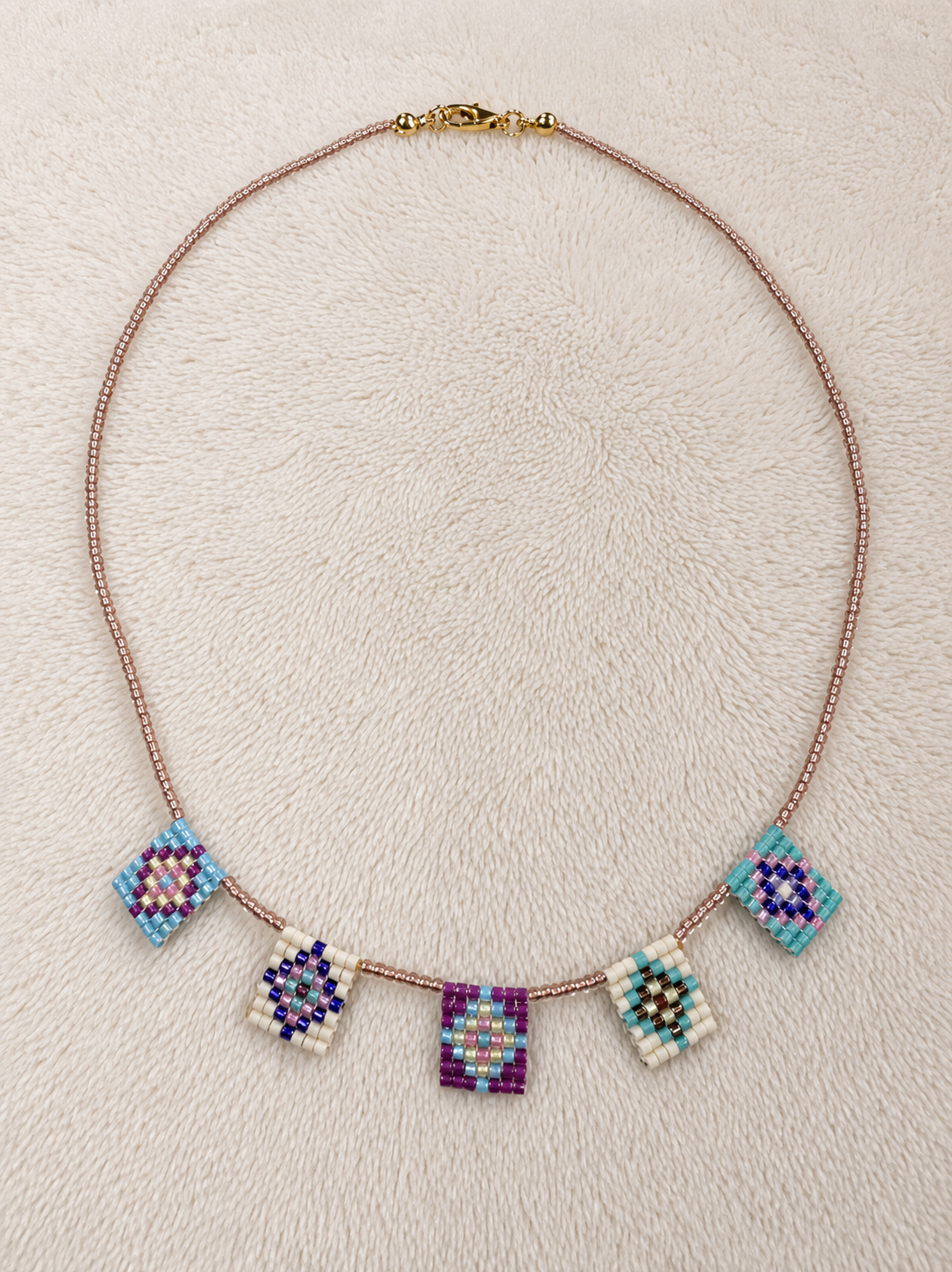 Mosaic Charm Necklace