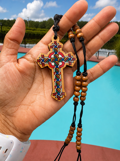 Yota Coptic Cross Necklace