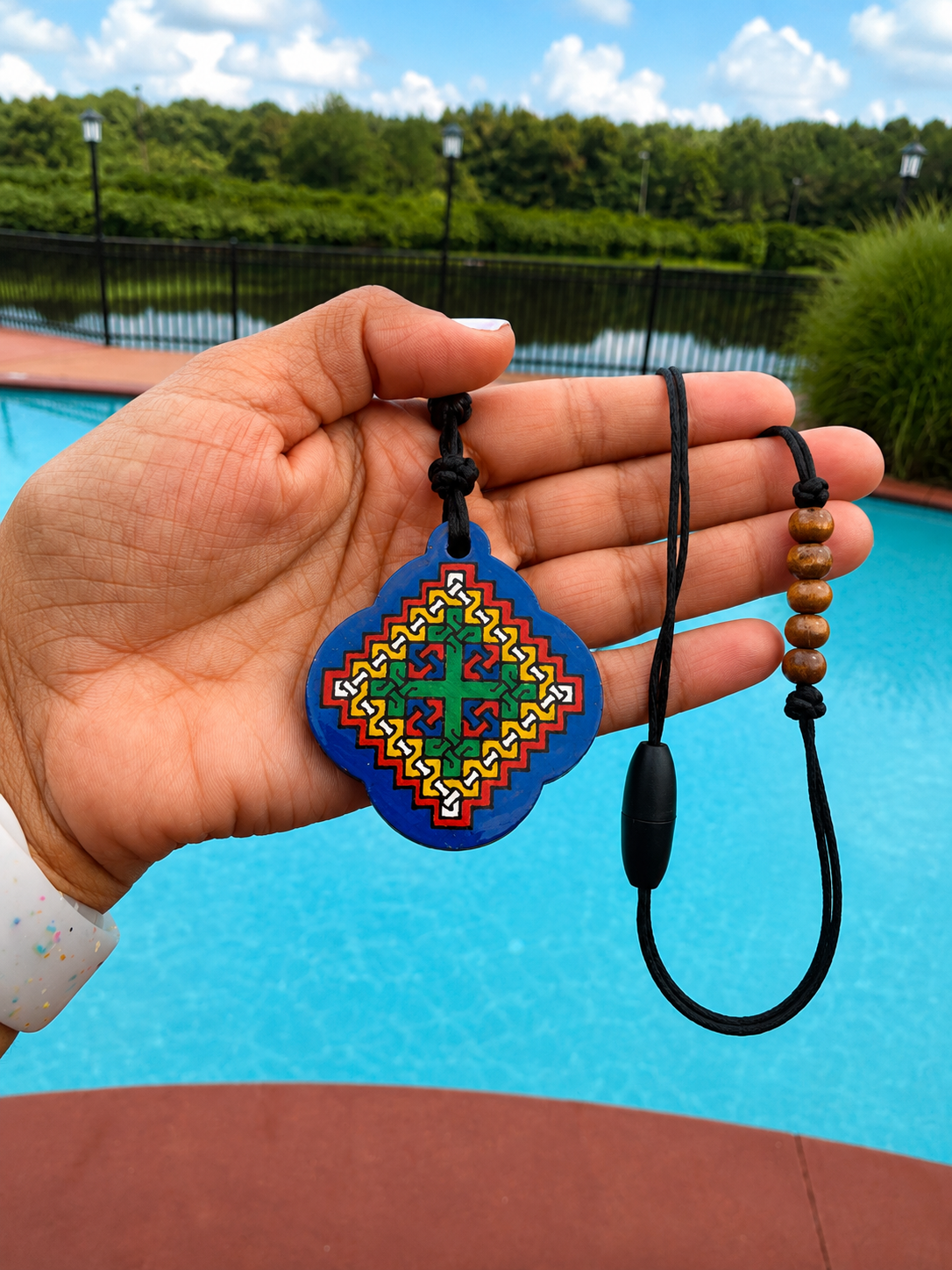 Yota Coptic Cross Necklace
