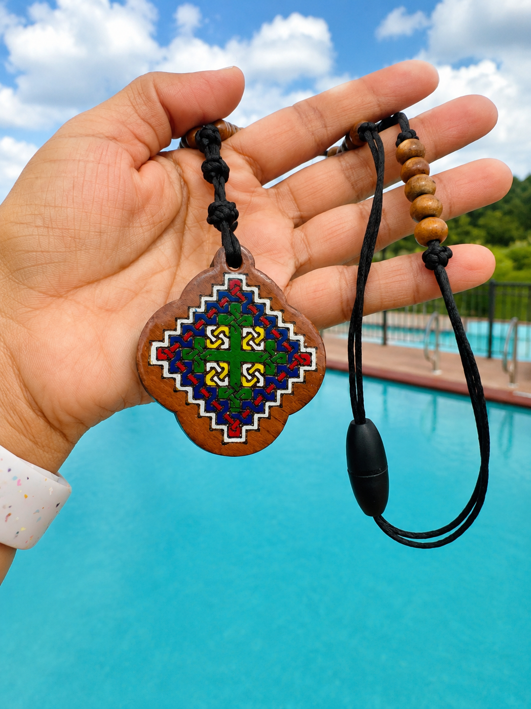 Yota Coptic Cross Necklace