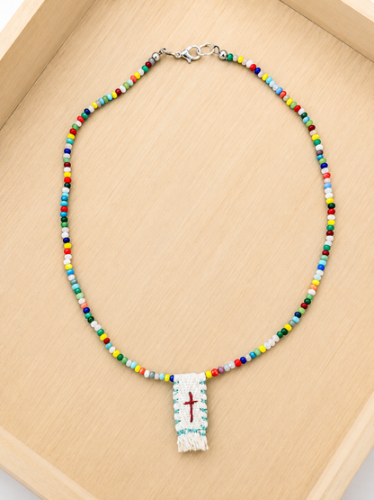 Faith Woven in Every Thread Necklace