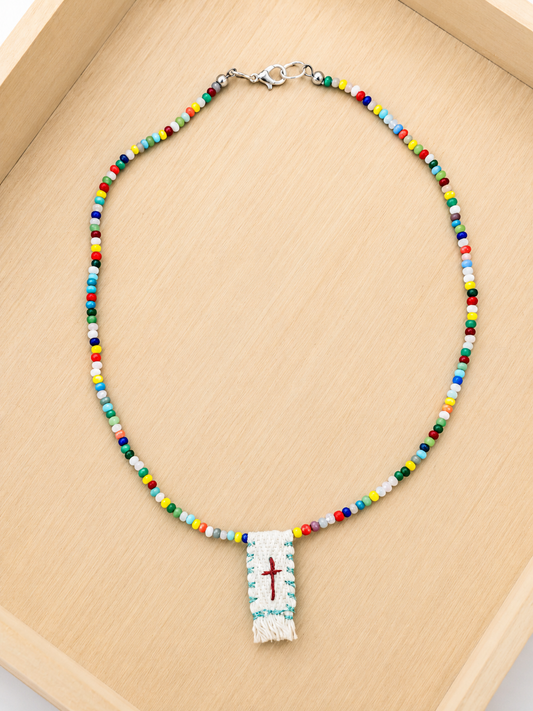 Faith Woven in Every Thread Necklace