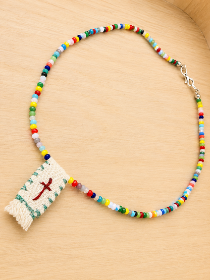 Faith Woven in Every Thread Necklace