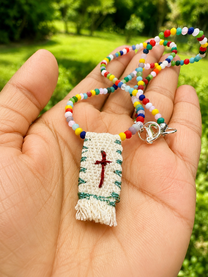 Faith Woven in Every Thread Necklace