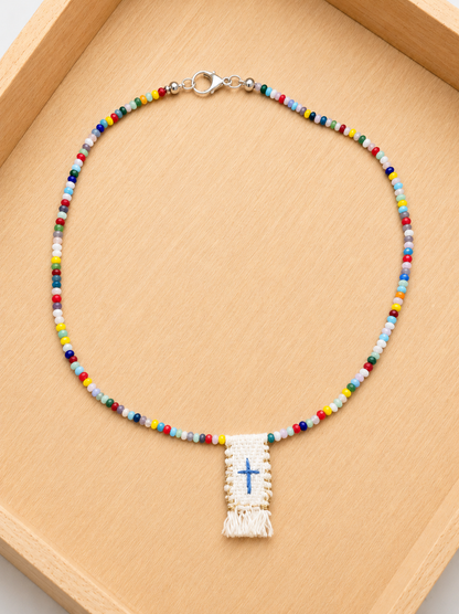 Faith Woven in Every Thread Necklace