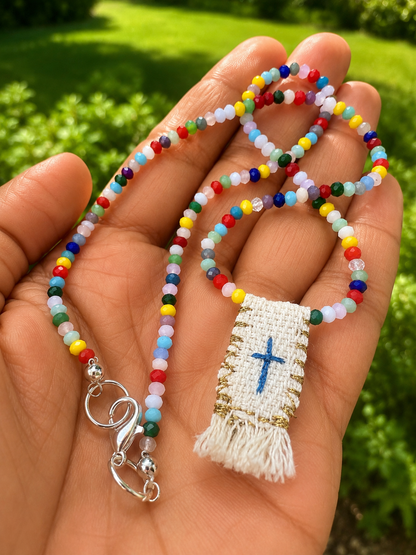 Faith Woven in Every Thread Necklace