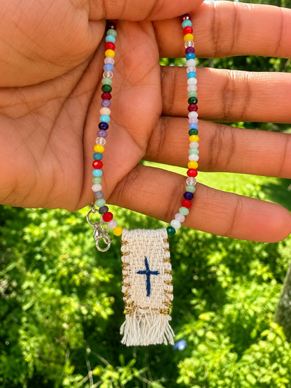 Faith Woven in Every Thread Necklace