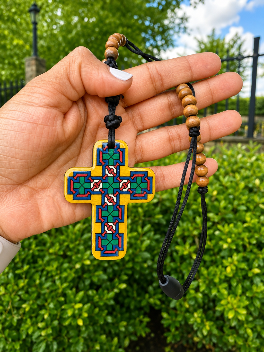 Yota Coptic Cross Necklace