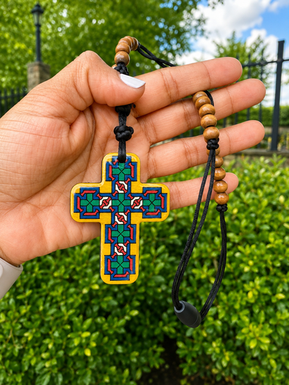 Yota Coptic Cross Necklace