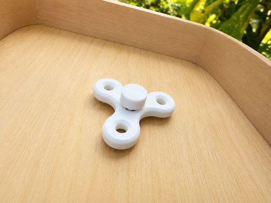 Set of 2 🤍 Mini 3D-Printed Fidget Spinner