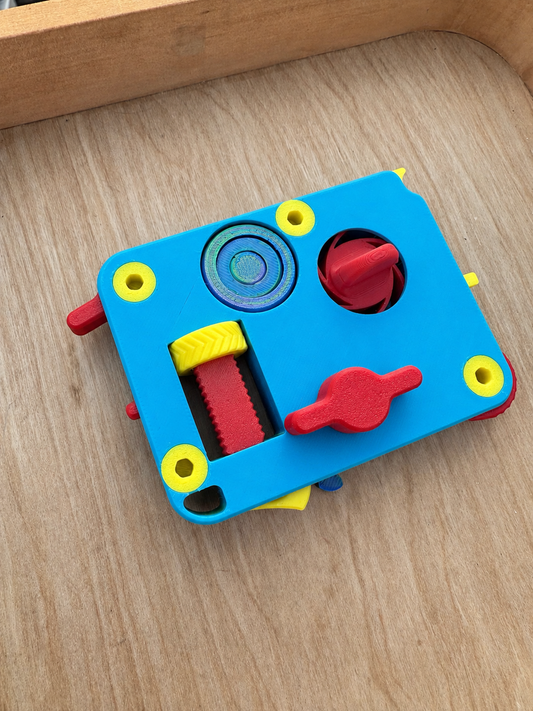 Busy Hands Fidget Board