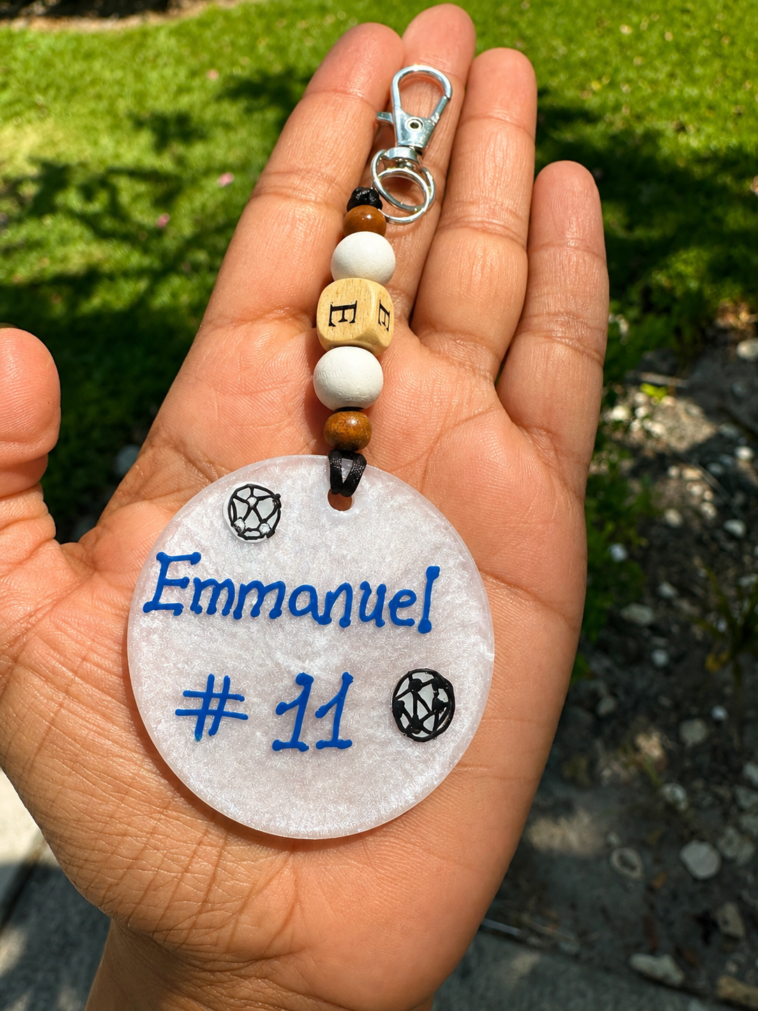 $5 each ⚽ Personalized Epoxy Soccer Team Keychains – Custom Player Gifts