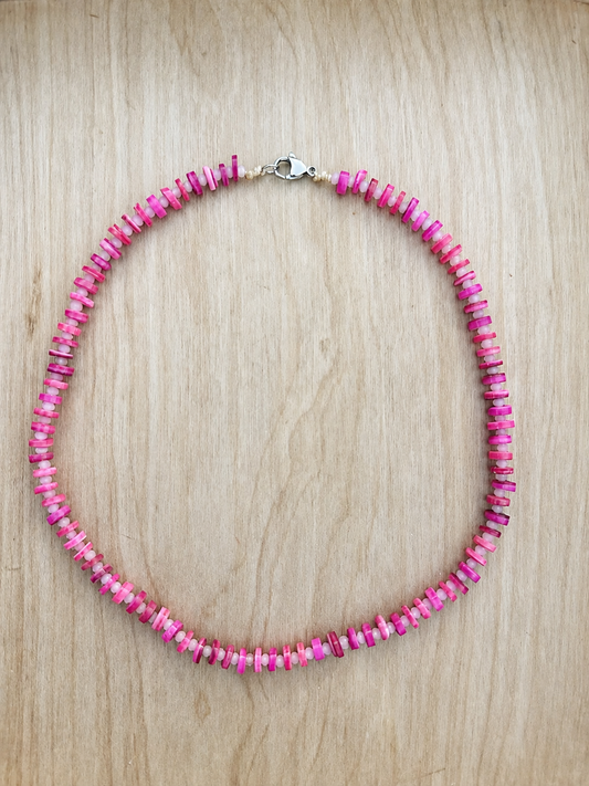Pink Passion Beaded Necklace💗