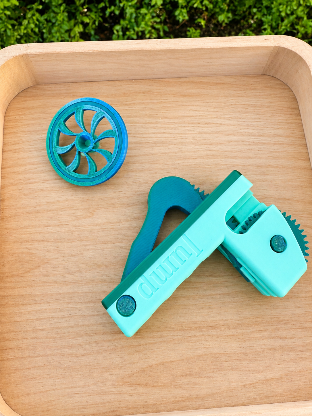 🌀 3D Printed Gyro Launcher Toy