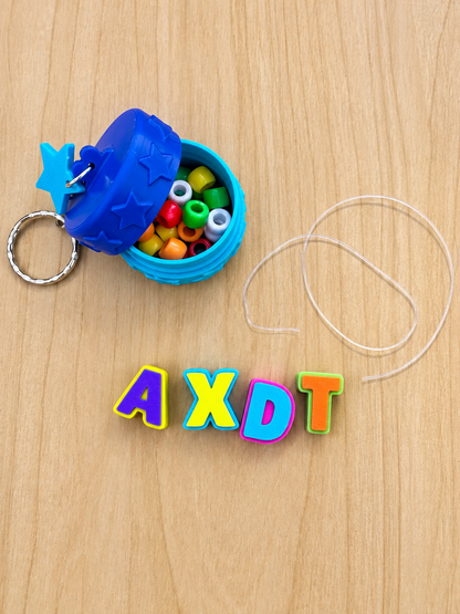 Make Your Own Personalized Bracelet Kit – 3D Printed Keychain Container