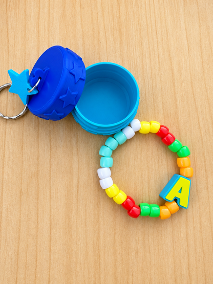 Make Your Own Personalized Bracelet Kit – 3D Printed Keychain Container
