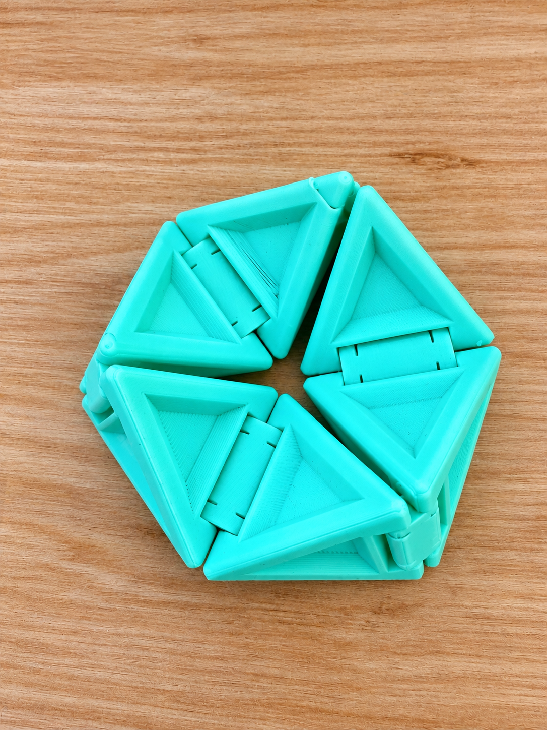 3D Printed Transforming Triangle Fidget Toy