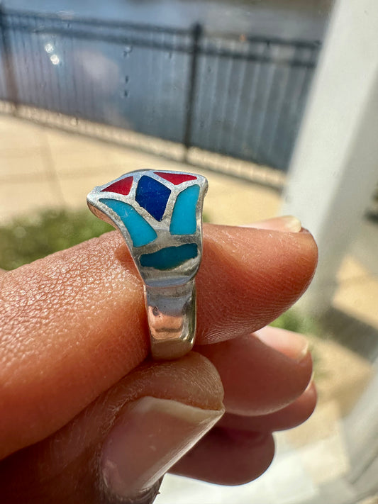 Lotus ring Turquoise