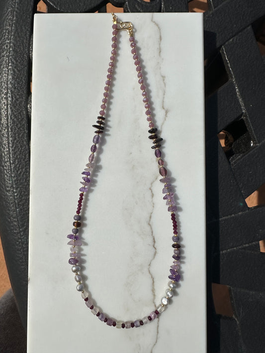 Amethyst Glow Necklace